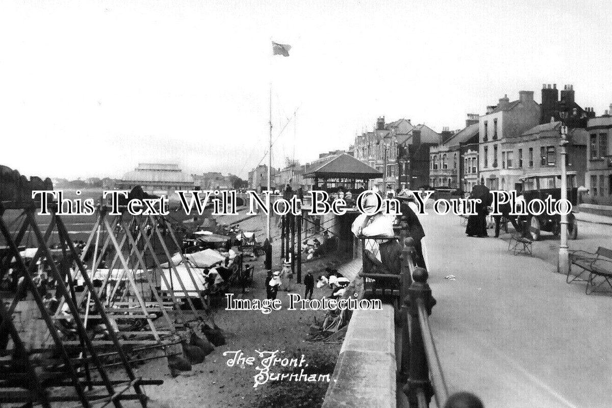 SO 1765 - The Front, Burnham On Sea, Somerset c1910