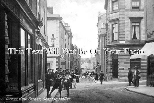 SO 1768 - Lower High Street, Shepton Mallet, Somerset c1905