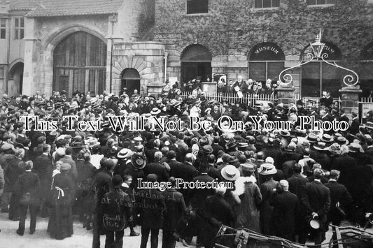 SO 1769 - King George Proclamation, Glastonbury, Somerset 1910