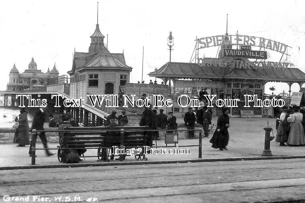 SO 1776 - Grand Pier, Weston Super Mare, Somerset c1913