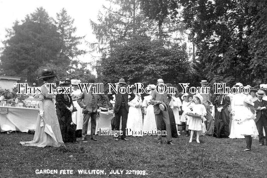 SO 1814 - Garden Fete, Williton, Somerset 1908