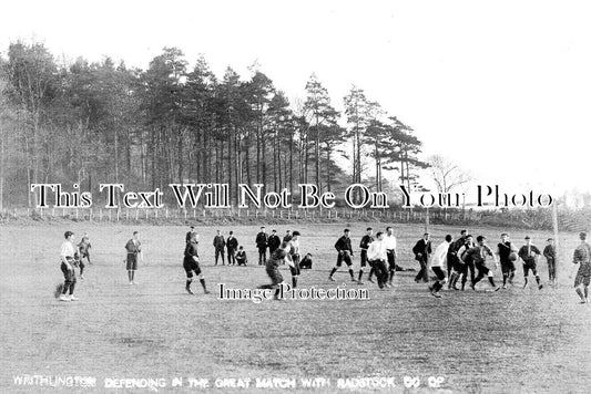 SO 1816 - Writhlington & Radstock Co-Op Football Match, Somerset