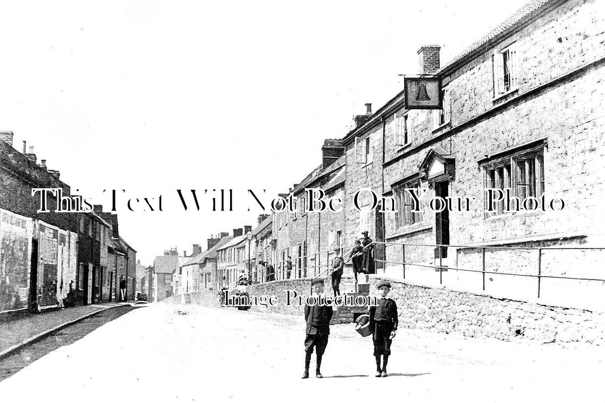 SO 1837 - Bell Inn Pub, High Street, Ilminster, Somerset c1908