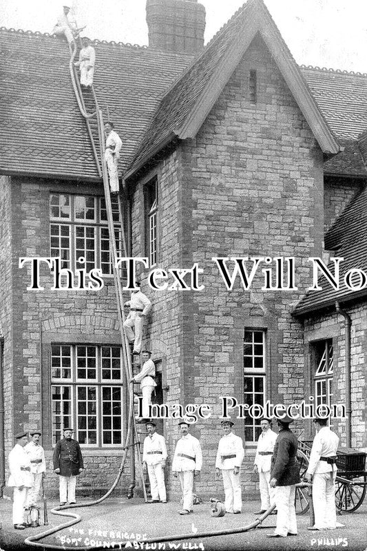 SO 1843 - Fire Brigade, Somerset County Asylum, Wells, Somerset
