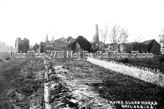 SO 1848 - Ruins Of Nailsea Glassworks, Somerset c1911