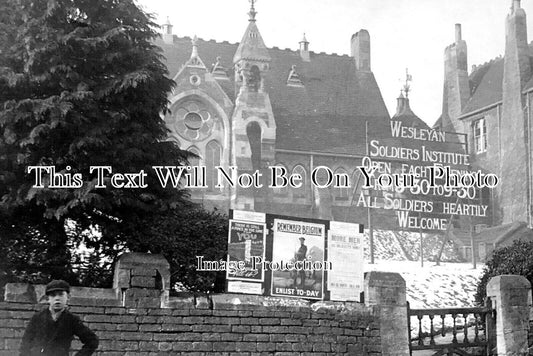 SO 1860 - Frome Wesleyan Soldiers Institute WW1 Enlistment Drive, Somerset