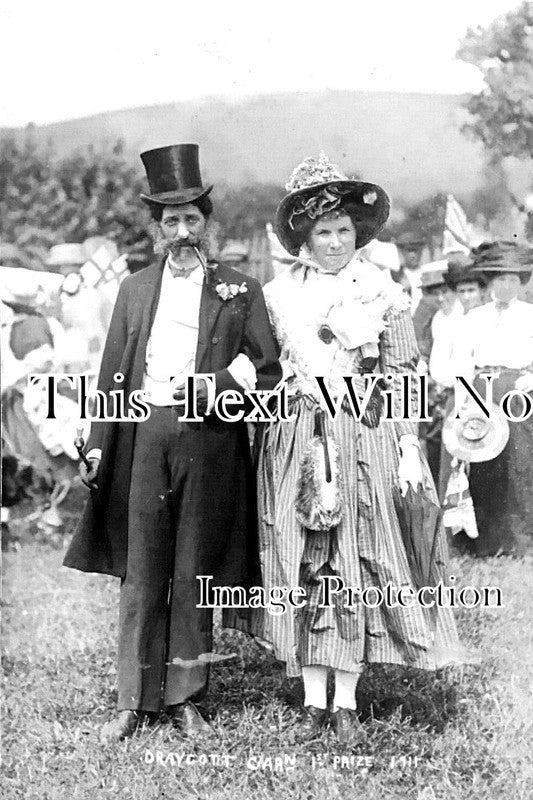 SO 1864 - Draycott Carnival Fancy Dress Winners, Somerset 1911