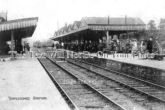 SO 1873 - Templecombe Railway Station, Somerset c1915