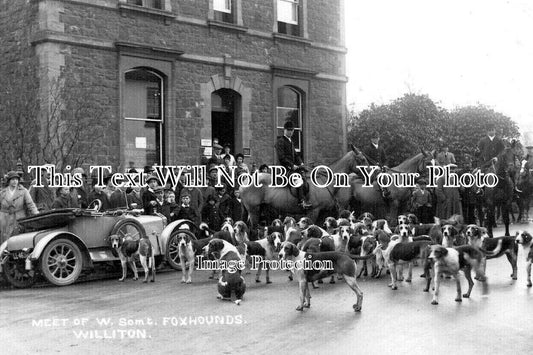 SO 1884 - Meet Of West Somerset Foxhounds, Williton, Somerset