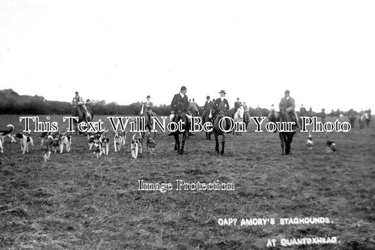 SO 1888 - Capt Amorys Staghounds At Quantoxhead, Somerset