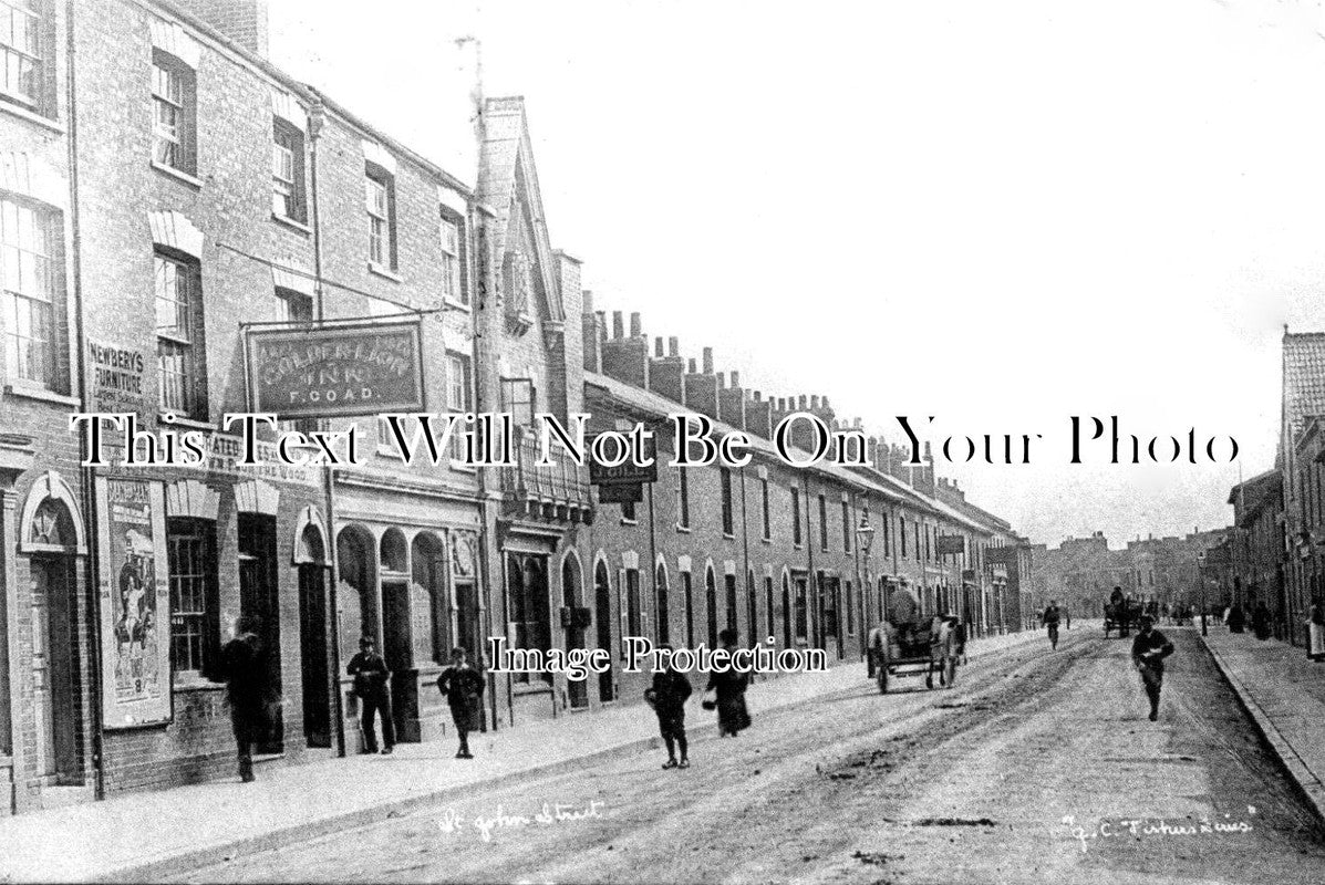 SO 1895 - Golden Lion Pub, St John Street, Bridgwater, Somerset