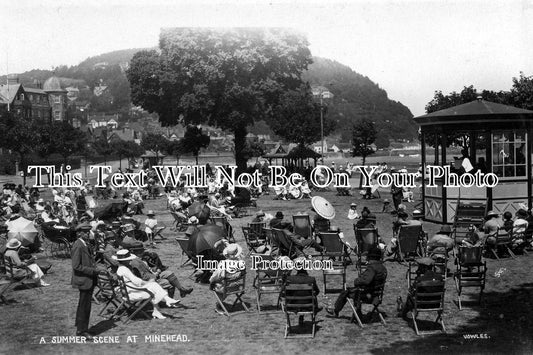 SO 190 - A Summer Scene At Minehead, Somerset