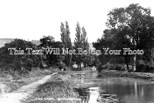 SO 1911 - The Canal, Bathampton, Somerset