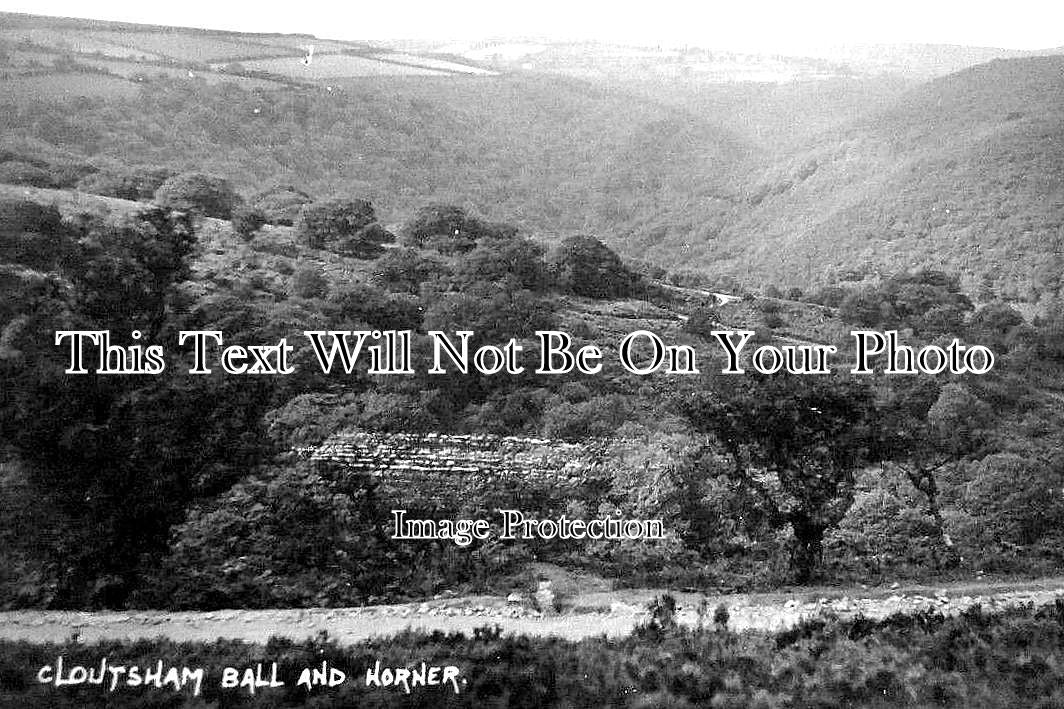 SO 1913 - Cloutsham Ball & Horner, Somerset