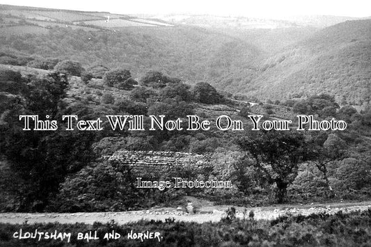SO 1913 - Cloutsham Ball & Horner, Somerset