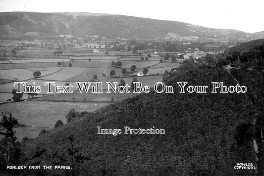 SO 1922 - Porlock From The Parks, Somerset