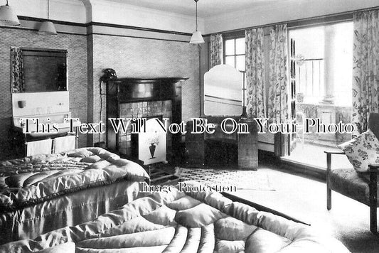 SO 1926 - Lakeside Bedroom, Cliff Hotel, Cheddar, Somerset c1950