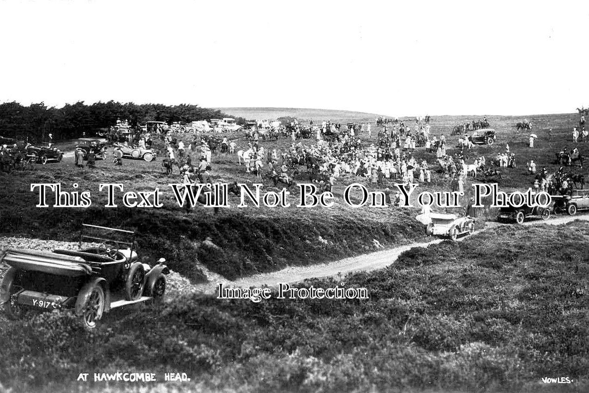 SO 1932 - At Hawkcombe Head, Exmoor, Somerset