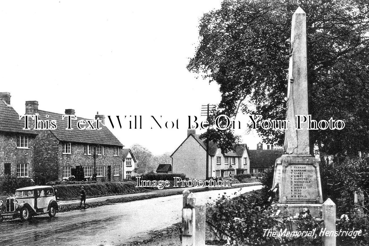 SO 1938 - Henstridge War Memorial, Somerset