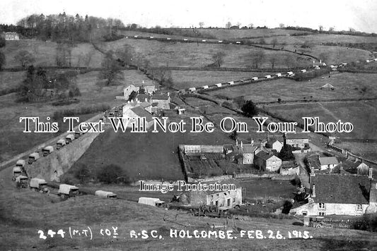 SO 1953 - 244 MT Coy RSC Military Army Convoy, Holcombe 1915 WW1
