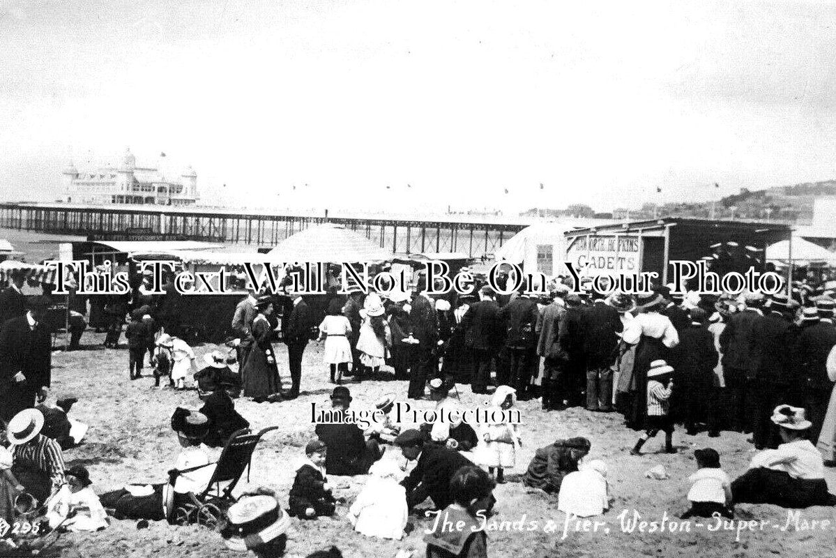 SO 1966 - The Sands & Pier, Weston Super Mare, Somerset