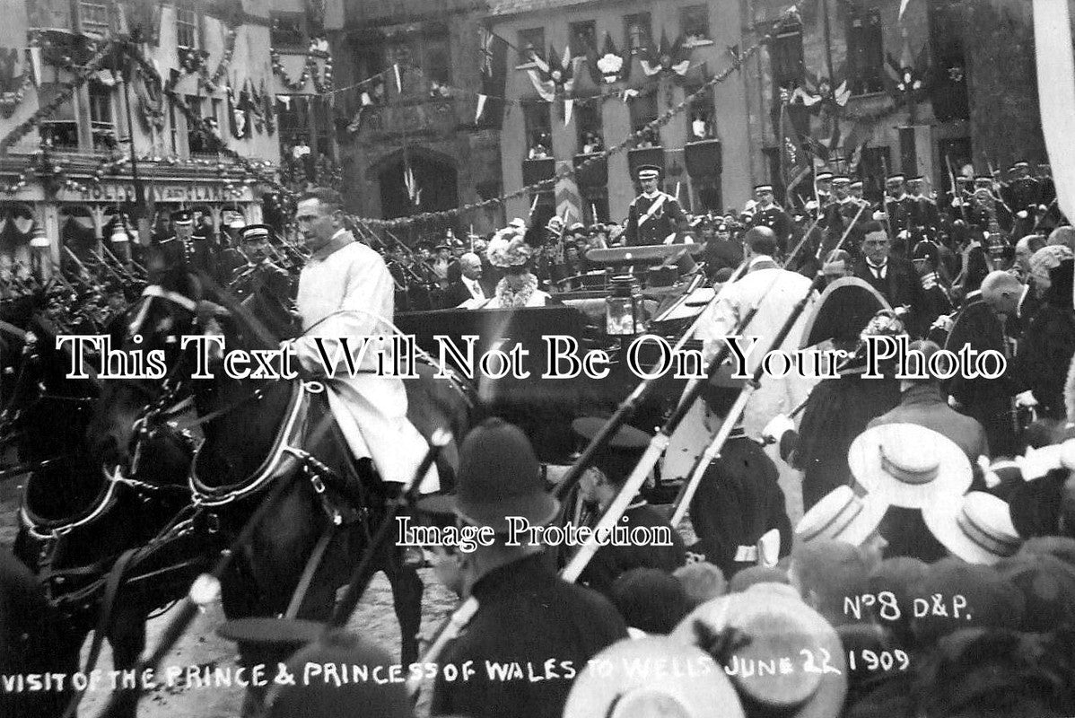 SO 1969 - Prince Of Wales Royal Visit To Wells, Somerset 1909