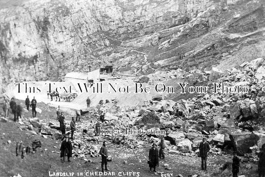SO 1970 - Landslip In Cheddar Cliffs, Somerset c1908
