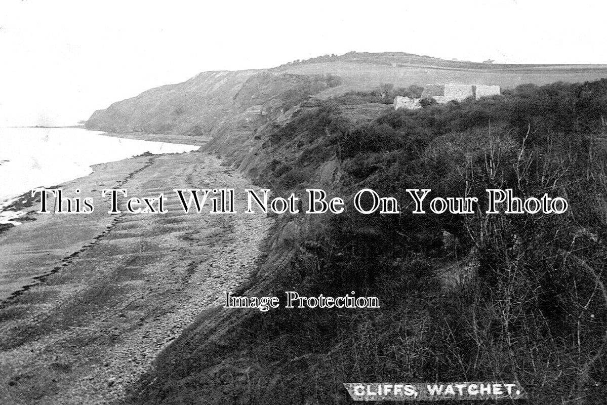 SO 1972 - Cliffs At Watchet, Somerset