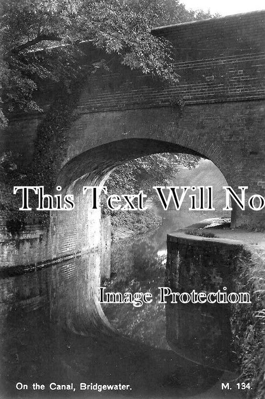SO 1985 - On The Canal, Bridgewater, Somerset c1933