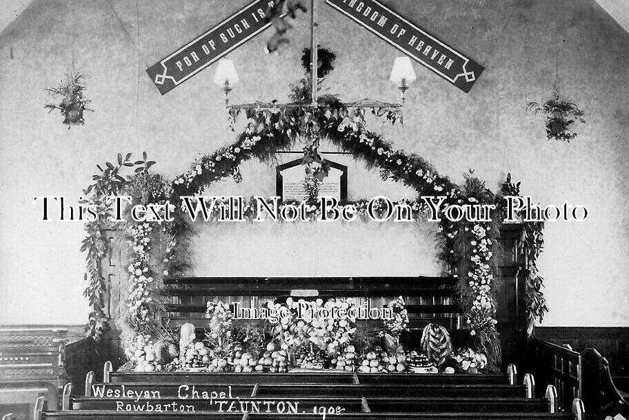 SO 2060 - Rowbarton Wesleyan Chapel, Taunton, Somerset c1908