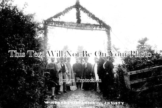 SO 2065 - Winford Sheep Shearing Society, Somerset c1907