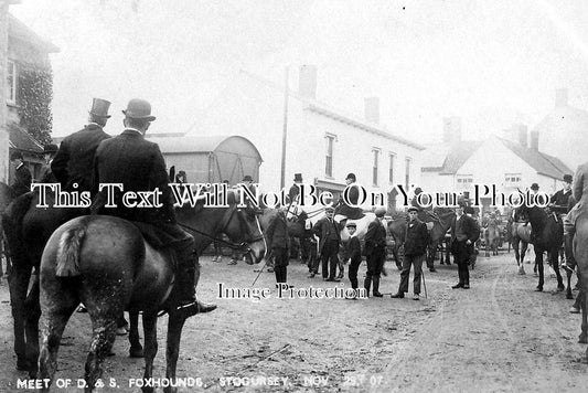 SO 21 - Foxhounds, Stogursey, Somerset c1910
