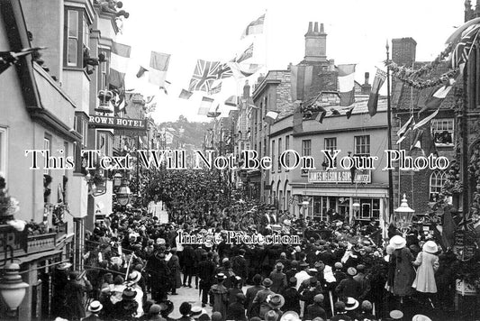 SO 2117 - Glastonbury Royal Visit, Somerset 1909