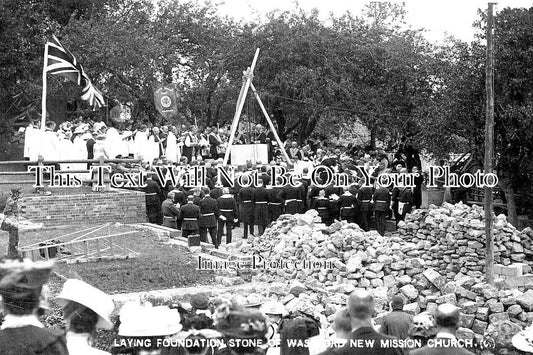 SO 2119 - Foundation Stone Laying, Washford Mission Church, Somerset