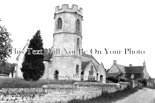 SO 2125 - Barton St David Church, Keinton Mandeville, Somerton, Somerset c1910