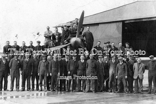 SO 213 - Westland Workers At Yeovilton With Spitfire, Yeovil, Somerset 1942