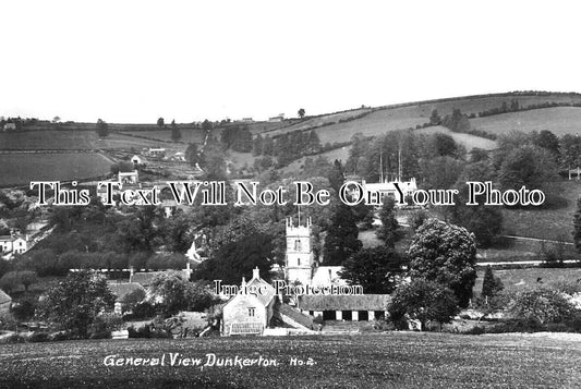 SO 2134 - General View Of Dunkerton, Somerset