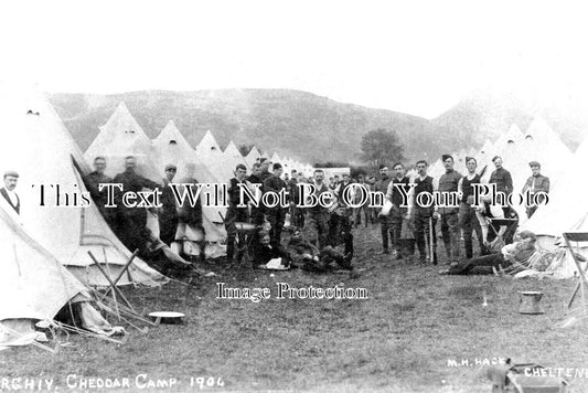 SO 2169 - RGHIY, Cheddar Military Camp, Somerset 1904