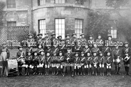 SO 2180 - Boy Scouts At Frome Vicarage, Somerset WW1
