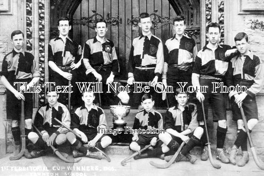 SO 2202 - 1st Territorial Cup Winners, Taunton School, Somerset