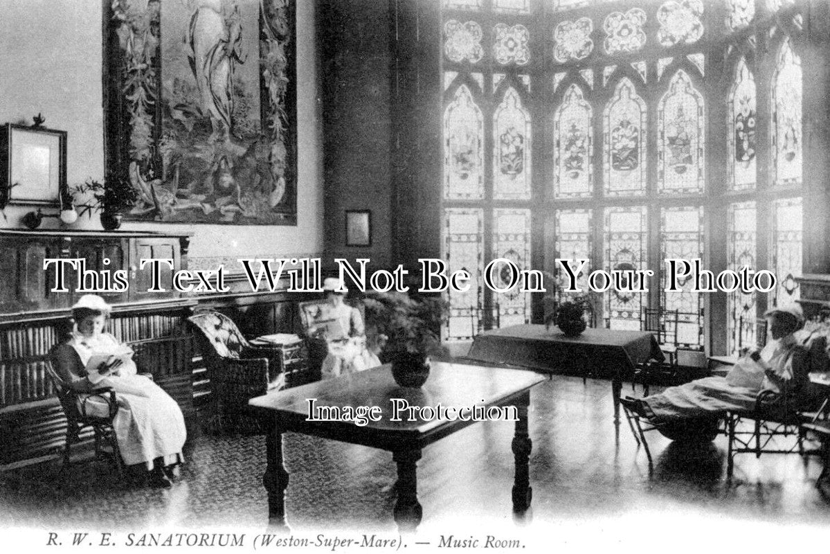 SO 2243 - Music Room, RWE Sanatorium, Weston Super Mare, Somerset