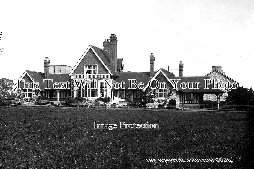 SO 2248 - The Hospital, Paulton, Somerset c1912