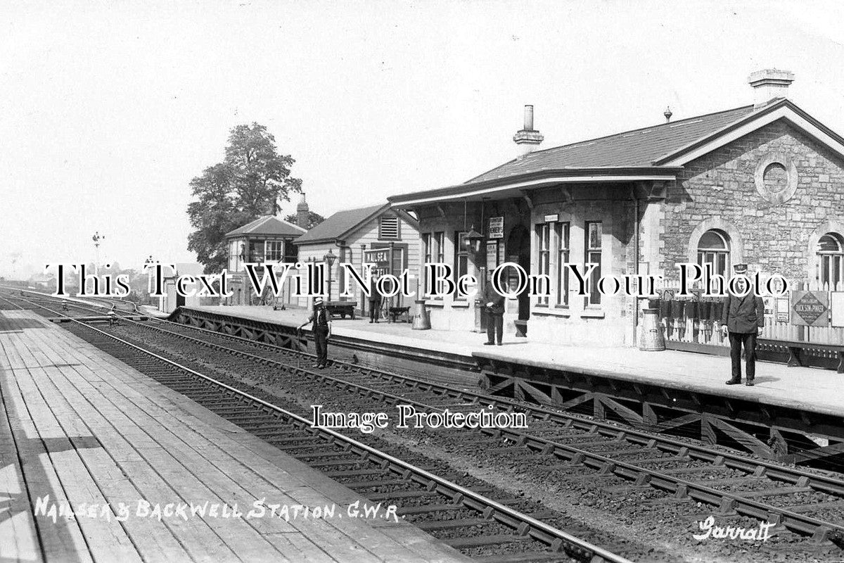 SO 225 Nailsea & Blackwell GWR Railway Station, Somerset JB Archive