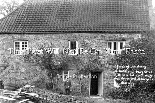SO 2250 - Storm At Buckland, Somerset 1906