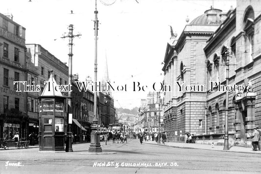 SO 2277 - High Street, Guildhall, Bath, Somerset