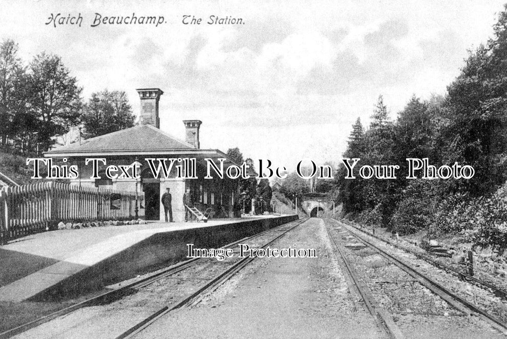 SO 2312 Hatch Beauchamp Railway Station, Somerset JB Archive