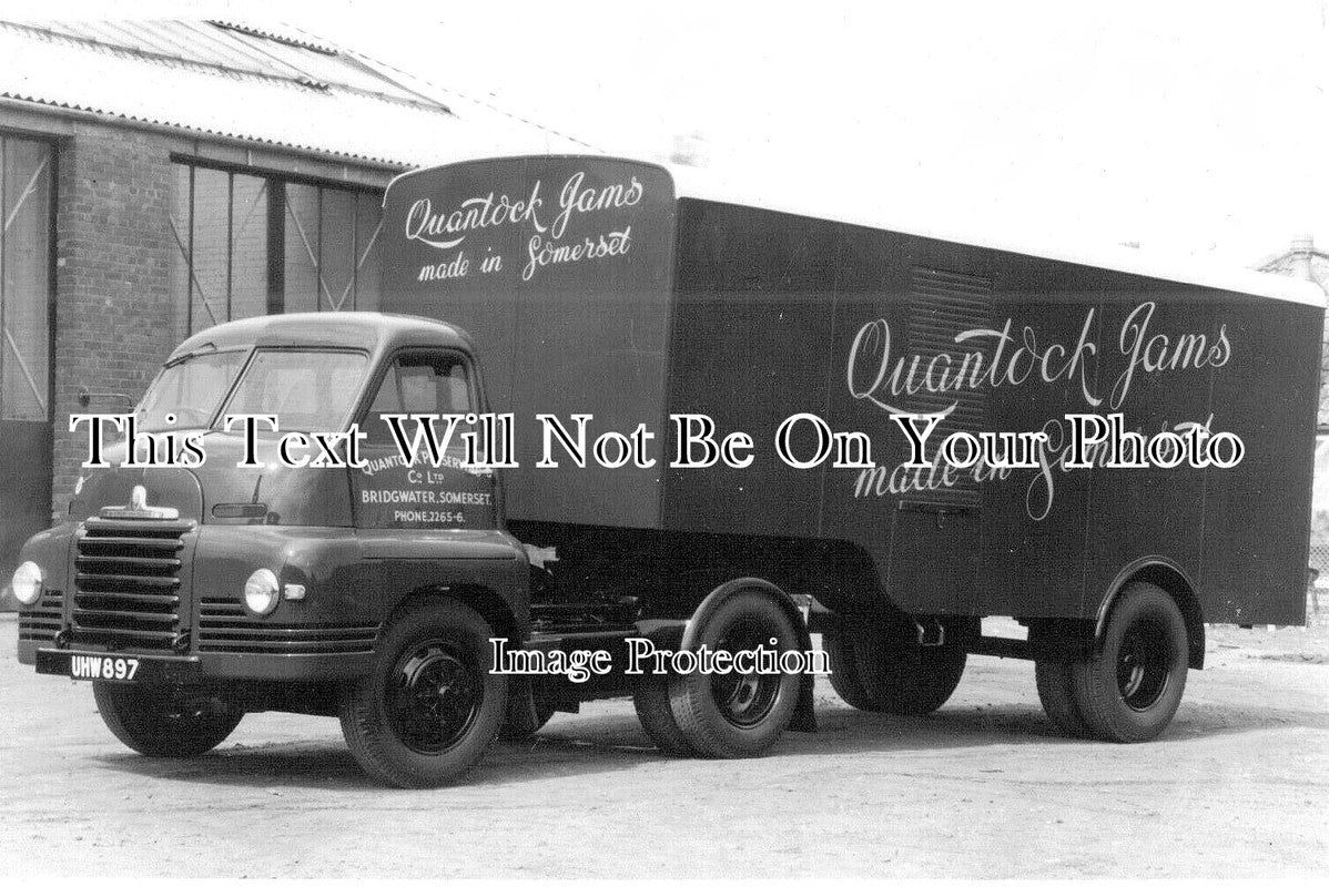 SO 2326 Quantock Jams Delivery Lorry, Bridgwater, Somerset JB Archive