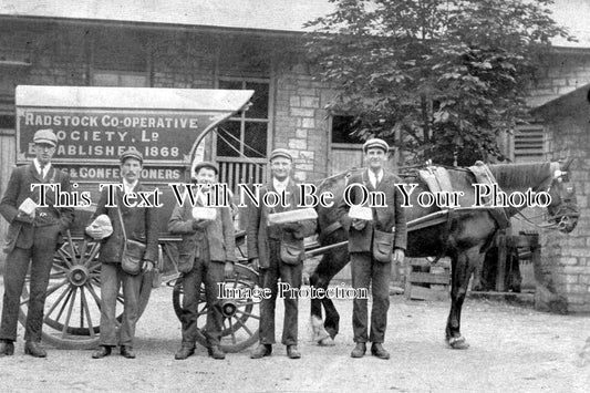 SO 233 - Radstock Co-operative Society Horse Drawn Wagon, Somerset