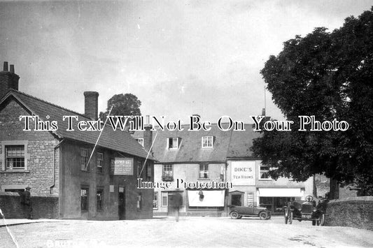 SO 2339 - The Crown Inn Pub, Dikes Tea Rooms, Bruton, Somerset