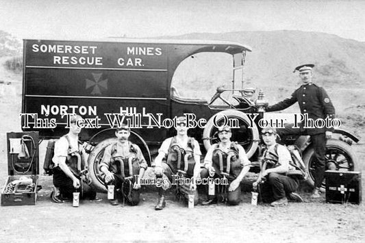 SO 234 - The Mines Rescue Team At Norton Hill Colliery, Midsomer Norton, Somerset